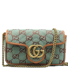 Load image into Gallery viewer, GUCCI GG Marmont Fabric Shoulder Bag Bicolor
