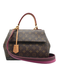 Load image into Gallery viewer, Louis Vuitton  Cluny MM Monogram Canvas Shoulder Bag Brown
