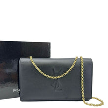 Load image into Gallery viewer, YVES SAINT LAURENT Belle De Jour Chain Leather Crossbody Bag Black
