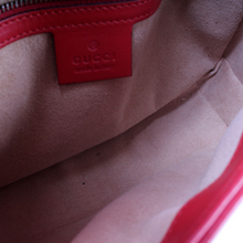 Load image into Gallery viewer, Gucci Marmont Leather Small Shoulder Flap Bag Red
