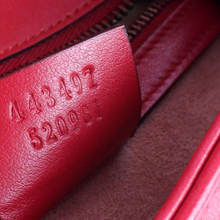 Load image into Gallery viewer, Gucci Marmont Leather Small Shoulder Flap Bag Red
