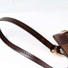 Load image into Gallery viewer, Louis Vuitton Neverfull Damier Ebene Pochette Wristlet Pouch Brown
