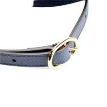 Load image into Gallery viewer, Gucci Ophidia Web Mini Round Leather Backpack Bag Blue
