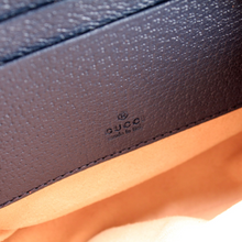 Load image into Gallery viewer, Gucci Ophidia Web Mini Round Leather Backpack Bag Blue

