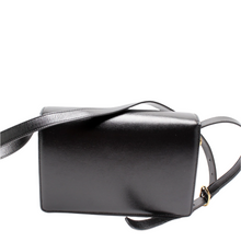 Load image into Gallery viewer, Gucci GG Ring Leather Shoulder Bag Small Black

