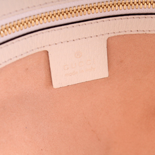 Load image into Gallery viewer, Gucci GG Supreme Les Pommes Leather Backpack Small Bag Beige
