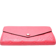 Load image into Gallery viewer, Louis Vuitton Sarah Monogram Empreinte Leather Wallet Pink
