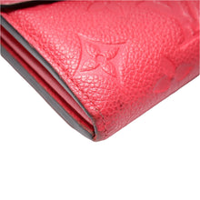 Load image into Gallery viewer, Louis Vuitton Sarah Monogram Empreinte Leather Wallet Pink
