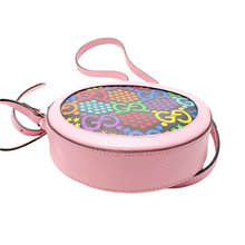 Load image into Gallery viewer, Gucci GG Psychedelic Round Leather Crossbody Bag Multicolor
