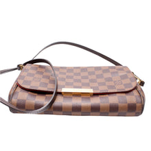 Load image into Gallery viewer, Louis Vuitton Favorite MM Damier Ebene Crossbody Bag Brown
