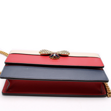 Load image into Gallery viewer, Gucci Queen Margaret Leather Chain Wallet Tricolor
