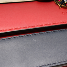 Load image into Gallery viewer, Gucci Queen Margaret Leather Chain Wallet Tricolor
