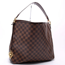 Load image into Gallery viewer, Louis Vuitton Delightful MM Damier Ebene Hobo Bag Brown
