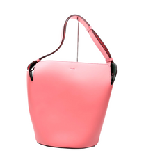 Load image into Gallery viewer, Burberry Supple Leather Medium Bucket Bag Pink
