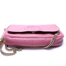 Load image into Gallery viewer, Gucci Soho Chain Leather Crossbody Medium Bag Purple
