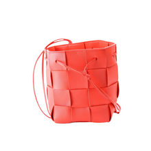 Load image into Gallery viewer, Bottega Veneta Cassette Leather Small Bucket Bag Orange
