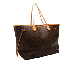 Load image into Gallery viewer, Louis Vuitton Neverfull GM Monogram Canvas Shoulder Bag Brown
