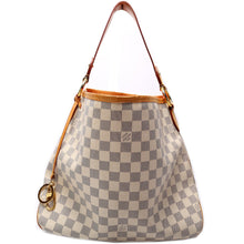 Load image into Gallery viewer, Louis Vuitton Delightful PM Damier Azur Tote Bag White
