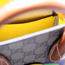 Load image into Gallery viewer, Gucci Interlocking G Heart GG Coated Canvas Mini Tote Bag Multiocolor
