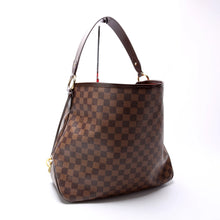 Load image into Gallery viewer, Louis Vuitton Delightful MM Damier Ebene Hobo Bag Brown
