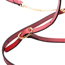 Load image into Gallery viewer, Gucci Ophidia Web Mini Flora Canvas Round Backpack Bag Red
