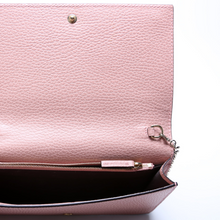 Load image into Gallery viewer, Gucci Interlocking GG Leather Chain Wallet Pink

