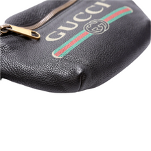 Load image into Gallery viewer, Gucci Retro Leather Belt Bag Black

