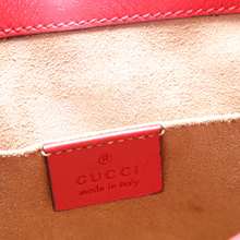 Load image into Gallery viewer, Gucci Padlock GG Supreme Canvas Backpack Bag Red
