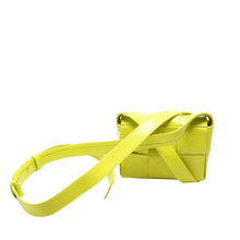 Load image into Gallery viewer, Bottega Veneta Maxi Intrecciato Extra Mini Cassette Crossbody Bag Green
