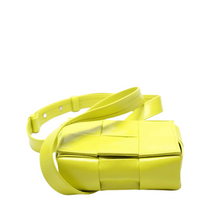 Load image into Gallery viewer, Bottega Veneta Maxi Intrecciato Extra Mini Cassette Crossbody Bag Green
