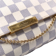 Load image into Gallery viewer, Louis Vuitton Favorite MM Damier Azur Crossbody Bag White
