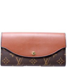 Load image into Gallery viewer, Louis Vuitton Sarah Tuileries Monogram Canvas Wallet Brown
