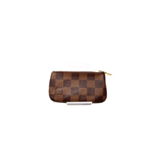 Load image into Gallery viewer, Louis Vuitton Pochette Cles Damier Ebene Wallet Brown
