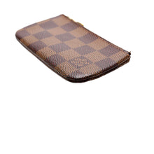 Load image into Gallery viewer, Louis Vuitton Pochette Cles Damier Ebene Wallet Brown
