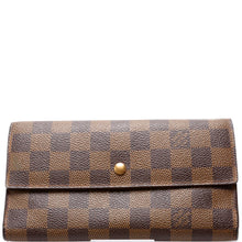 Load image into Gallery viewer, Louis Vuitton Porte Tresor International Damier Ebene Wallet Brown
