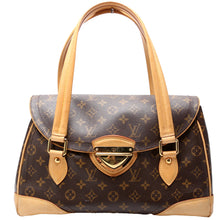 Load image into Gallery viewer, Louis Vuitton Beverly GM Monogram Leather Shoulder Bag Brown
