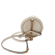 Load image into Gallery viewer, Gucci Ophidia Web Mini Round Leather Backpack Bag White
