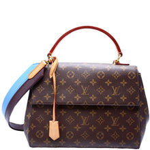 Load image into Gallery viewer, Louis Vuitton Cluny MM Monogram Canvas Shoulder Bag Brown
