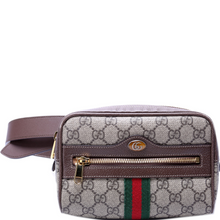 Load image into Gallery viewer, Gucci Ophidia GG Supreme Coated Canvas Mini Belt Bag Brown
