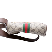 Load image into Gallery viewer, Gucci Ophidia GG Supreme Coated Canvas Mini Belt Bag Brown
