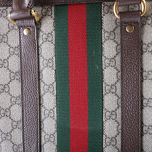 Load image into Gallery viewer, Gucci Ophidia GG Supreme Coated Canvas Medium Vertical Tote Bag Beige
