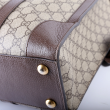 Load image into Gallery viewer, Gucci Ophidia GG Supreme Coated Canvas Medium Vertical Tote Bag Beige
