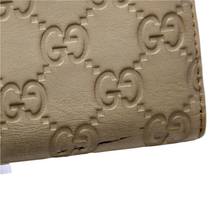 Load image into Gallery viewer, Gucci Guccissima Leather Long Wallet Cream
