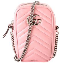 Load image into Gallery viewer, Gucci GG Marmont Leather Mini Bag Pink

