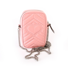 Load image into Gallery viewer, Gucci GG Marmont Leather Mini Bag Pink

