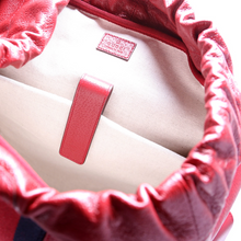 Load image into Gallery viewer, Gucci Ophidia Double Buckle Leather Medium Backpack Bag Red
