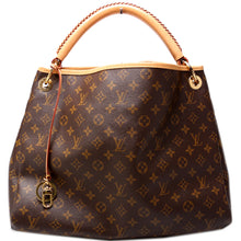 Load image into Gallery viewer, Louis Vuitton Artsy MM NM Monogram Canvas Shoulder Bag Brown
