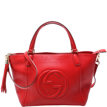 Load image into Gallery viewer, Gucci Soho Leather Crossbody Bag Red
