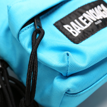 Load image into Gallery viewer, Balenciaga Oversized Mini Canvas Backpack Bag Blue
