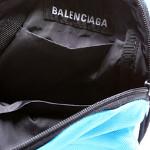 Load image into Gallery viewer, Balenciaga Oversized Mini Canvas Backpack Bag Blue
